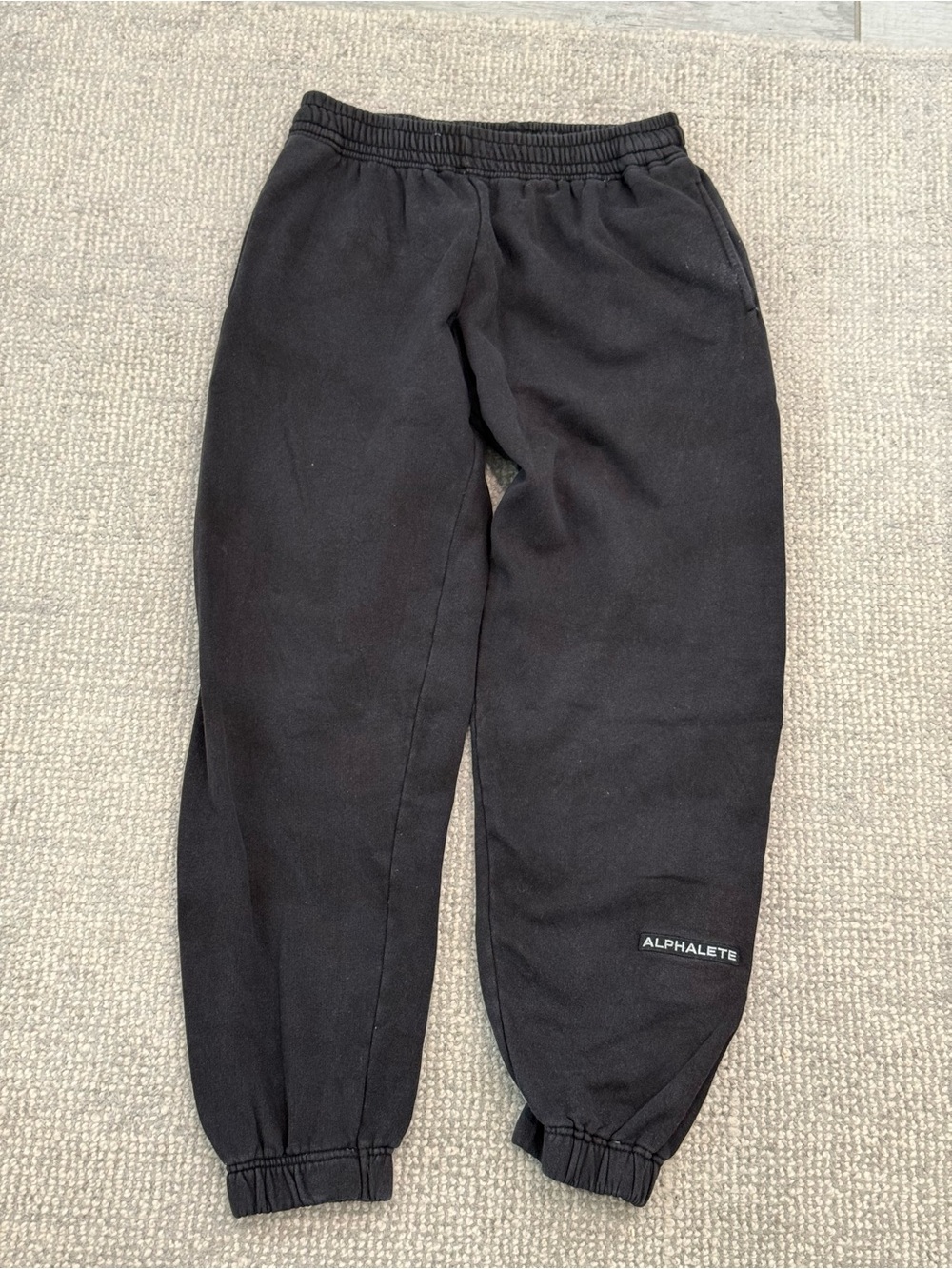 Alphalete Black Women's Fleece Joggers